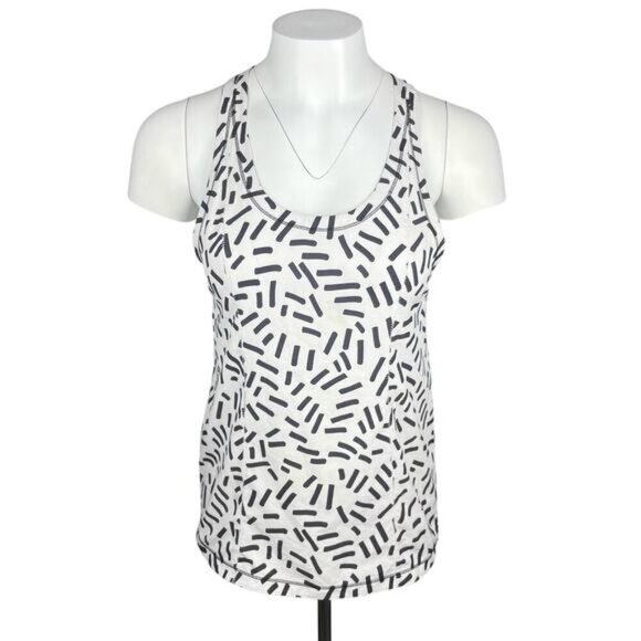LULULEMON RARE Seawheeze 2015 Lightened Up Singlet Tank Sz 6 - Picture 2 of 9